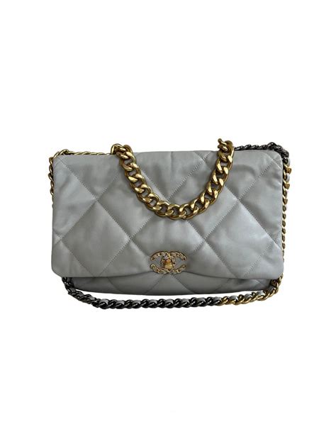 bolso chanel gris|ioffer bolsos Chanel.